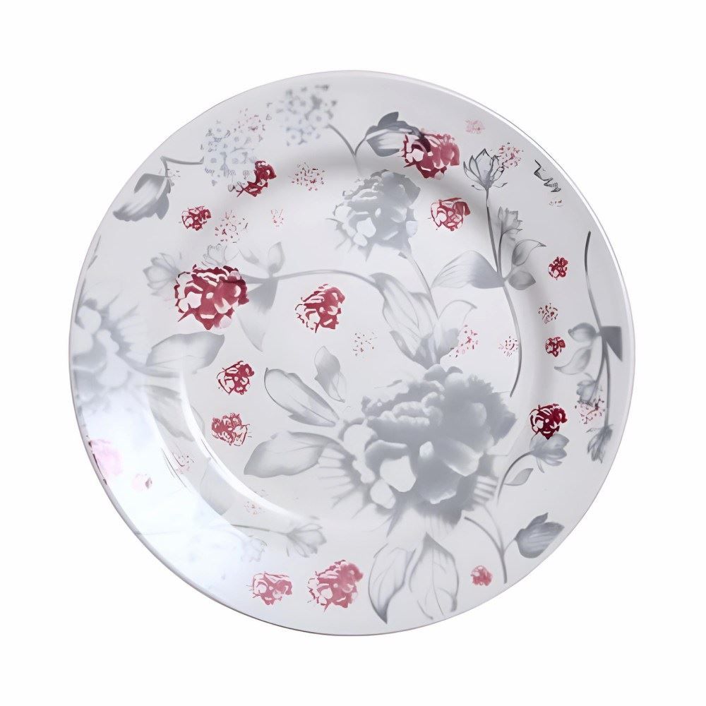 Prato Raso Donna Clara Havan Casa 24Cm - Flores