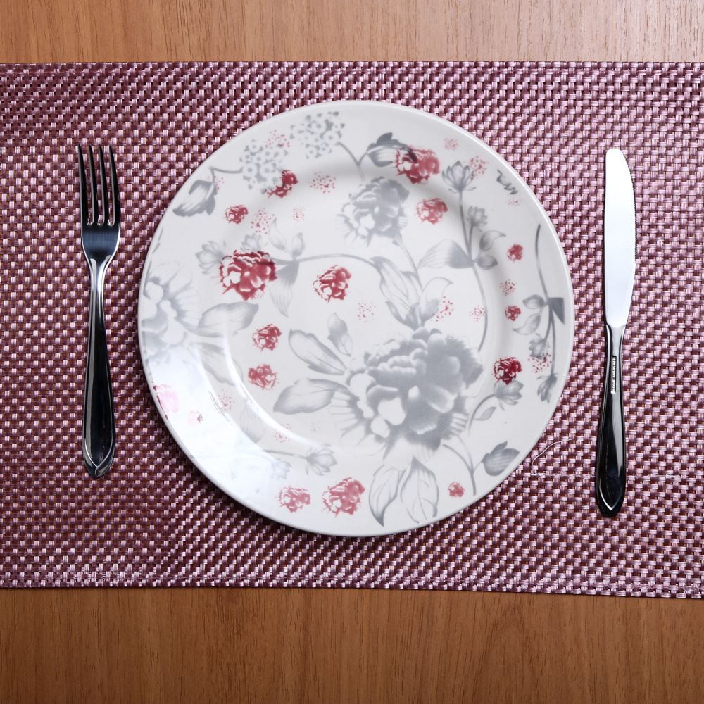 Prato Raso Donna Clara Havan Casa 24Cm - Flores