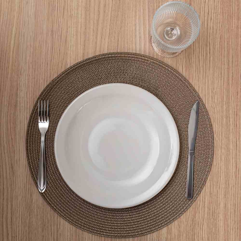 Prato Raso Hotel De Porcelana Oxford 26Cm - Branco