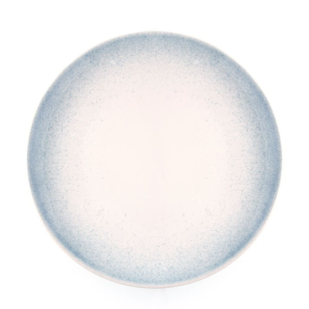 Prato Raso Ivy Azul Havan Casa 27Cm - Cerâmica