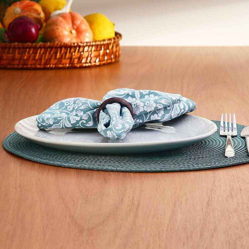 Prato Raso Ivy Bege Havan Casa 27Cm - Cerâmica