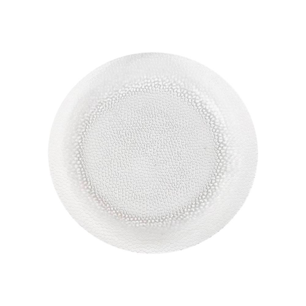 Prato Raso De Vidro Acqua Nadir 23Cm - Vidro Transparente