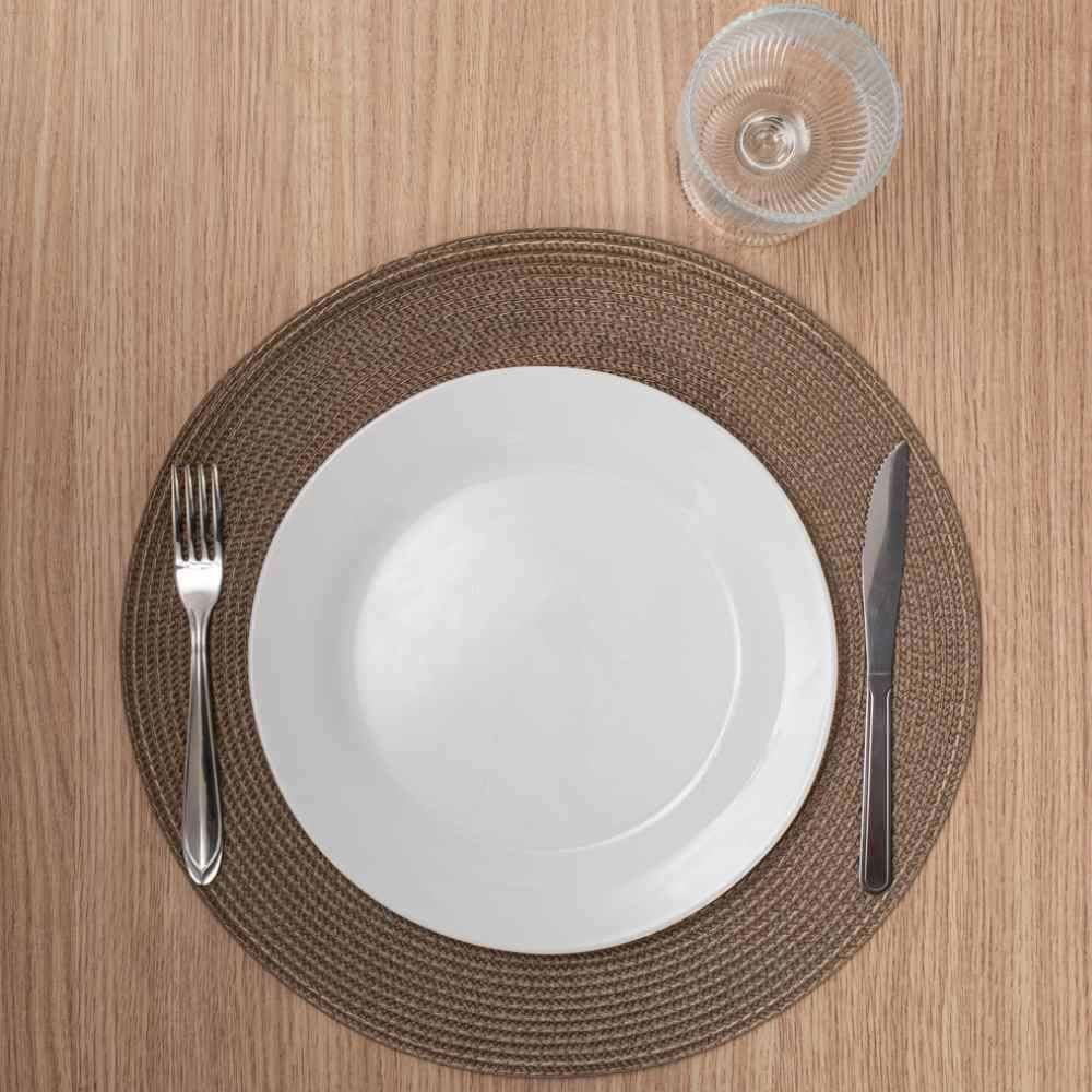 Prato Raso Opaline Menu Nadir 26,5Cm - Branco