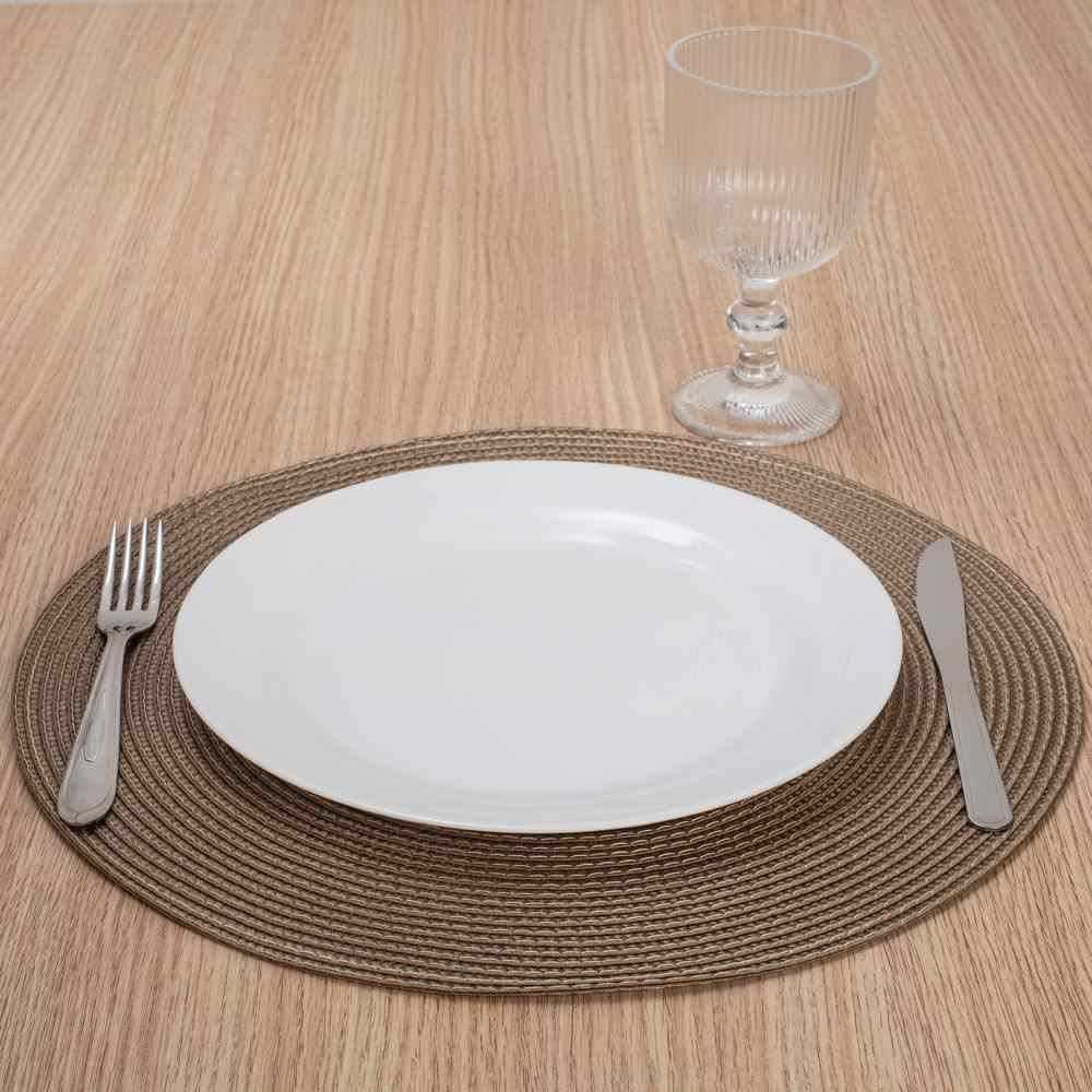 Prato Raso Opaline Menu Nadir 26,5Cm - Branco