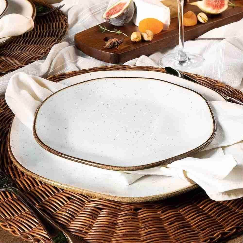 Prato Raso Ryo Maresia Oxford 27,5Cm - Porcelana