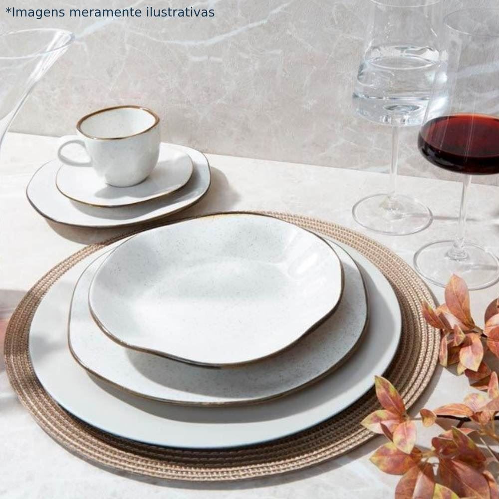 Prato Raso Ryo Maresia Oxford 27,5Cm - Porcelana