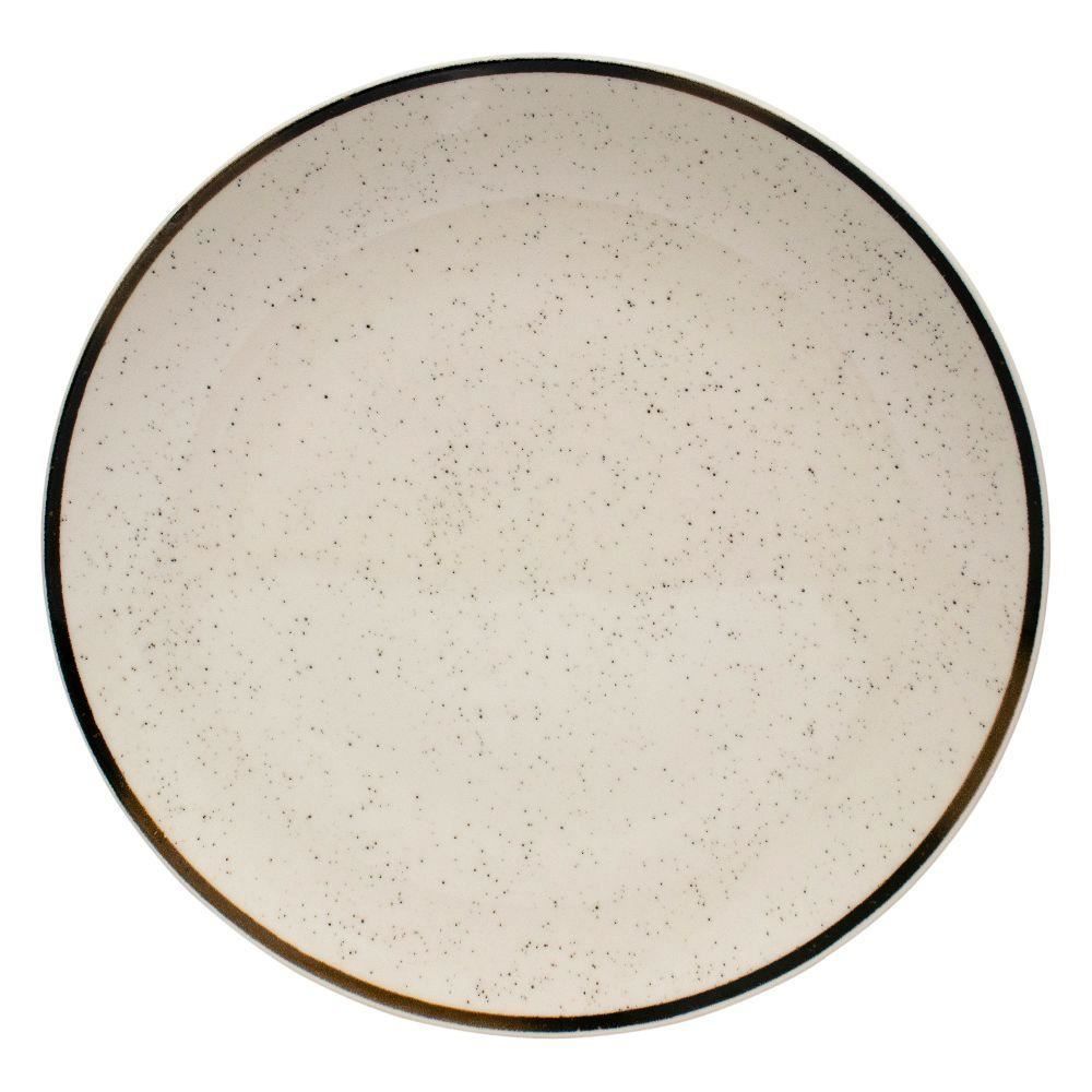 Prato Raso Unni Brisa Oxford 26Cm - Bege
