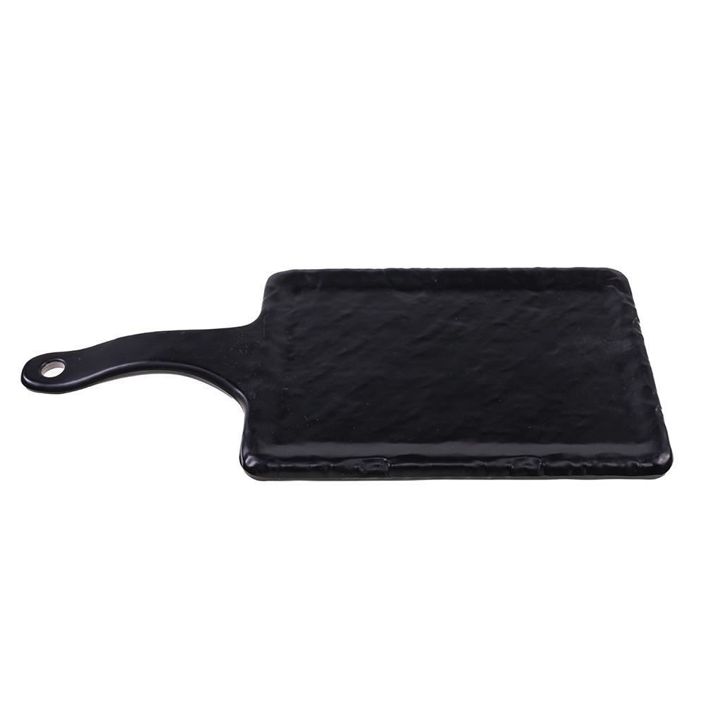 Prato Retangular Com Cabo Havan Casa 17,4Cm - Preto