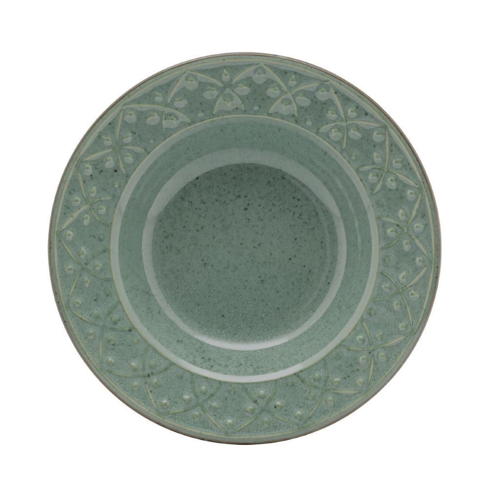 Prato Sobremesa Mendi Malaquita Oxford 20Cm - MENDI MALAQUITA