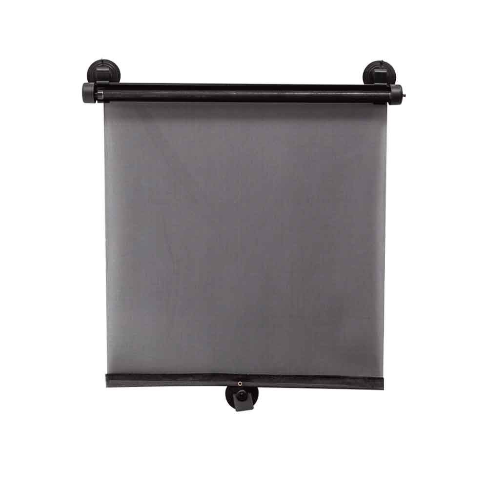 Protetor Solar Retratil Com Ventosa Buba - Cinza