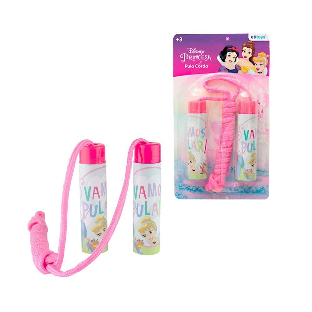 Pula Corda Infantil Princesas Etitoys - YD-339