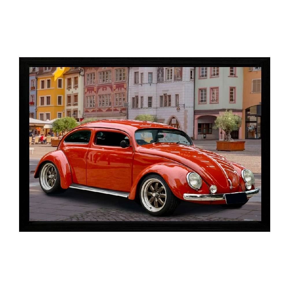 Quadro Retangular Fx Quadros 33Cm - Fusca