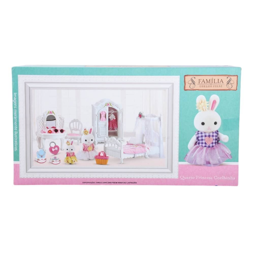 Quarto De Princesa Família Coelho Havan Toys - HBR0873