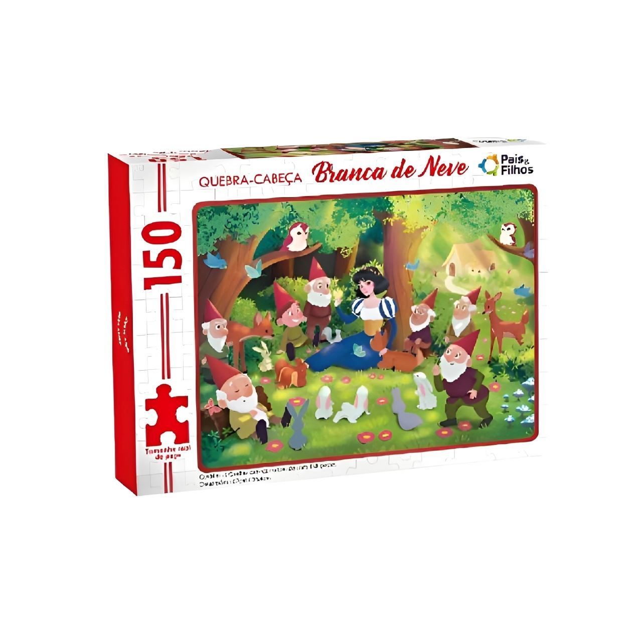 Quebra-Cabeça 150 Peças Branca De Neve Gala - 2861