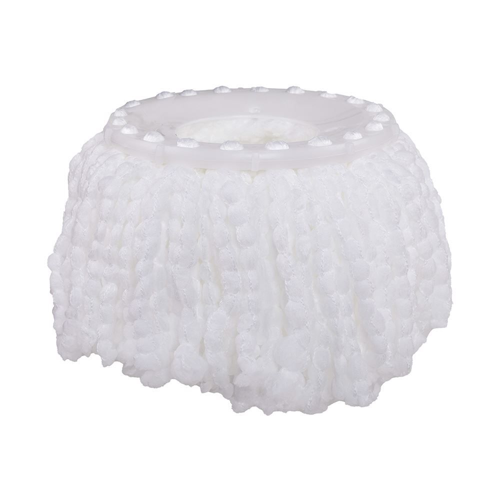 Refil Para Mop Premuim Spin 36Cm Master Clean - Branco