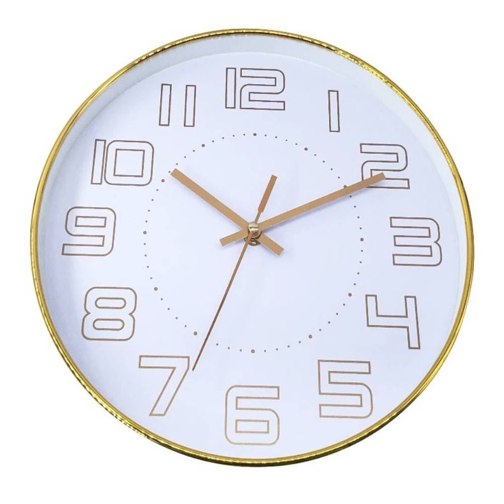 Relógio De Parede Dourado 30Cm - Havan Casa
