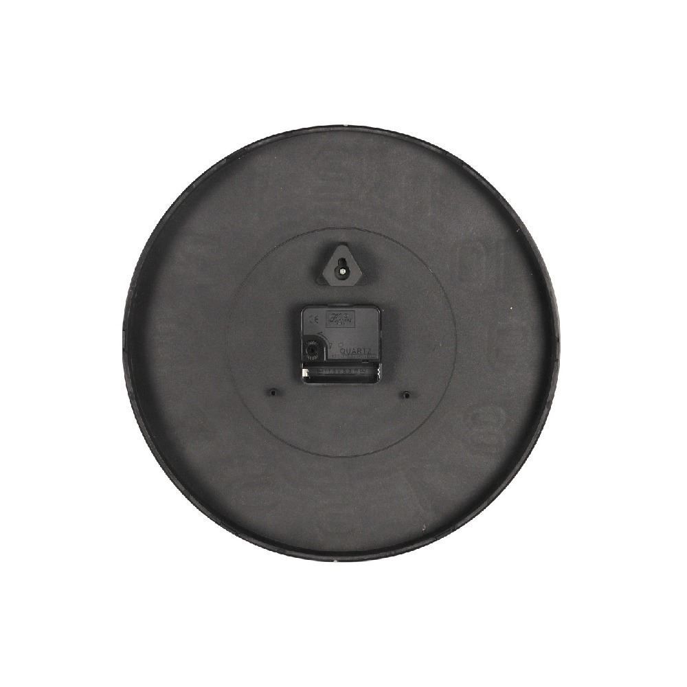 Relógio De Parede Redondo Havan Casa 30 Cm - Preto 