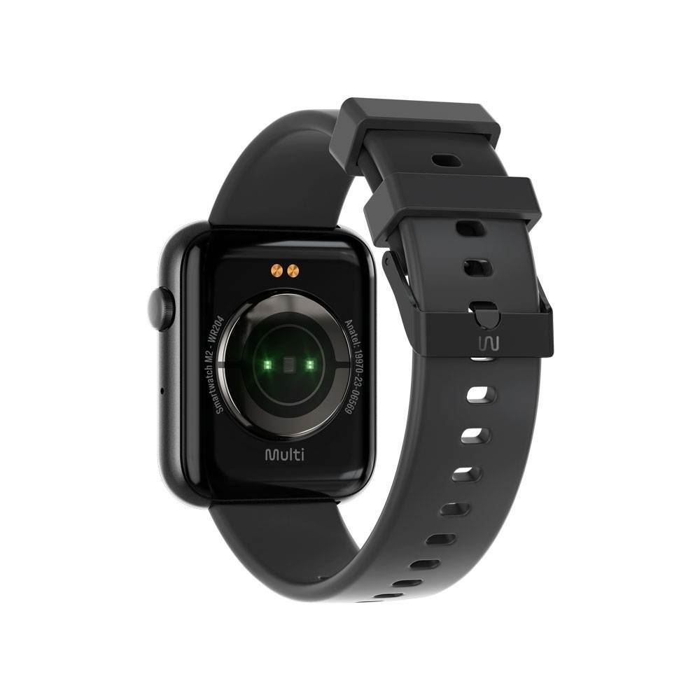 Relógio Smartwatch Multilaser Tela 1,78 Amoled Proteção Ip67 M2 - Preto