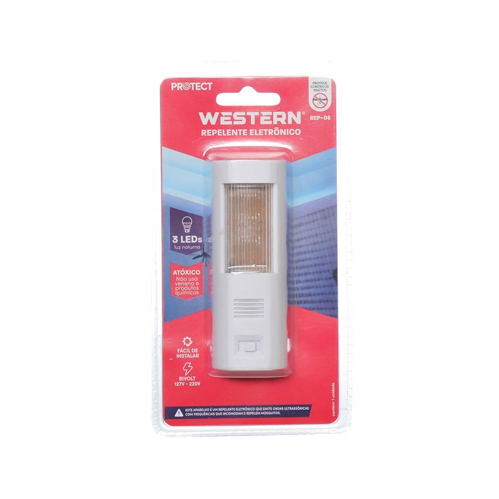 Repelente Com Luz Noturna Bivolt Western - Bivolt