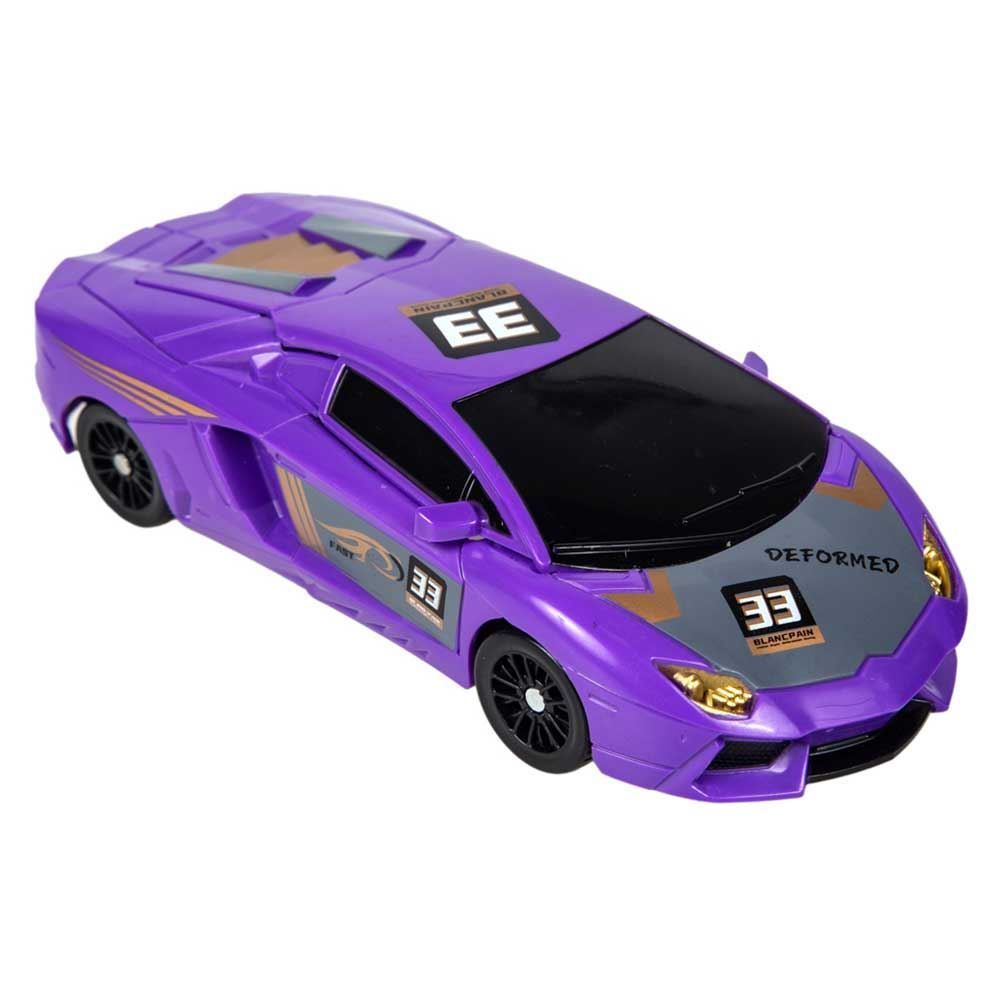 Robô Transformador Pequeno Roxo Havan Toys - HBR0366