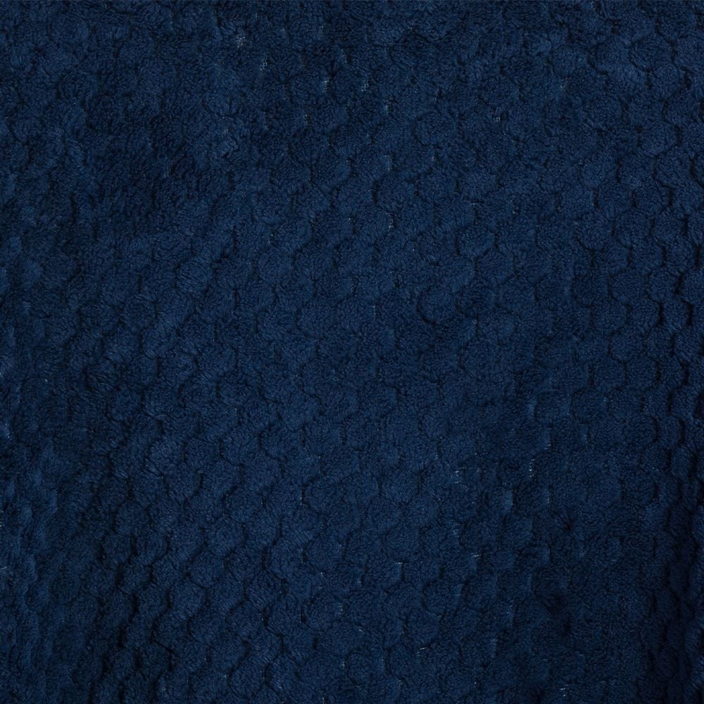 Roupão Masculino G Microfibra Marc Alain - Azul Profundo
