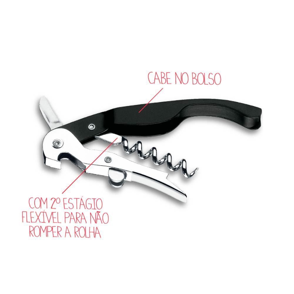 Saca-Rolhas Brinox 12 Cm - Inox