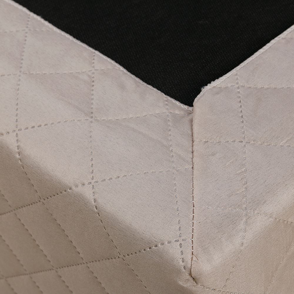 Saia Box Casal Matelada Veste Fácil Havan Casa - Areia