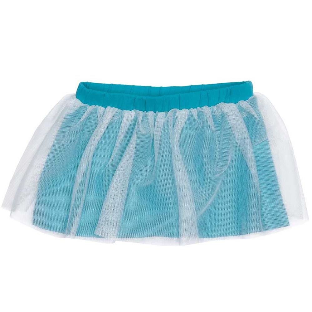 Saia de Bebê Cotton com Tule Yoyo Baby