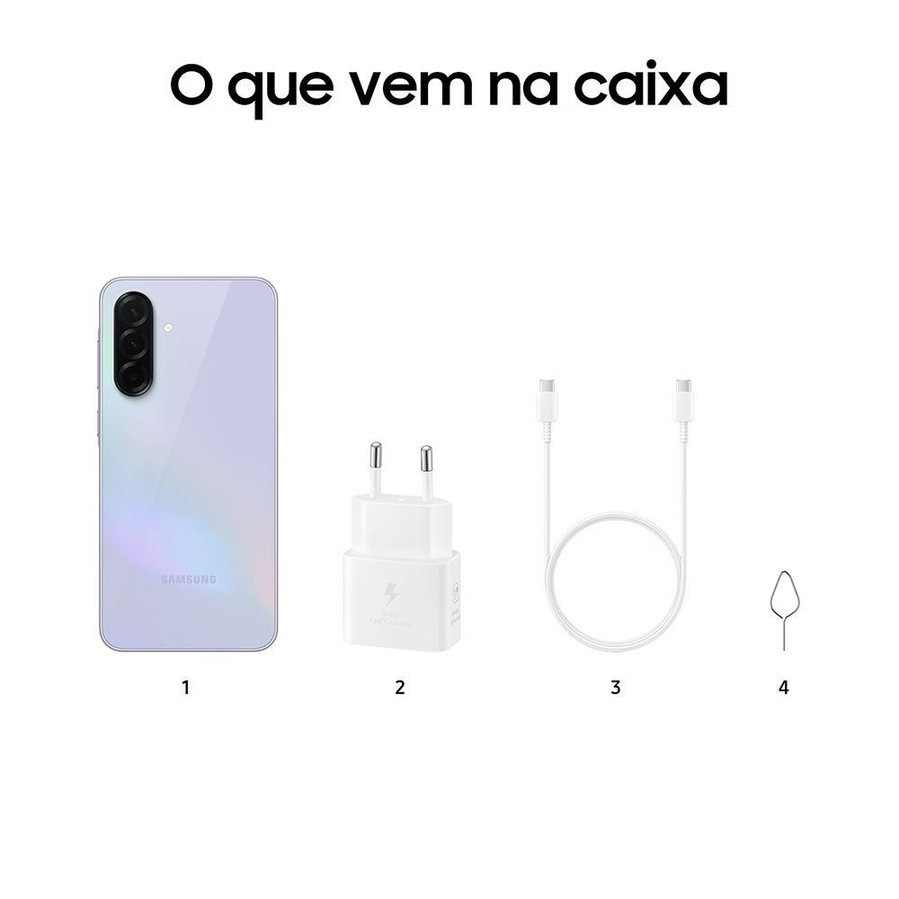 Samsung Galaxy A36 5G, 128 Gb, 6 Gb, Câmera Tripla - VIOLETA