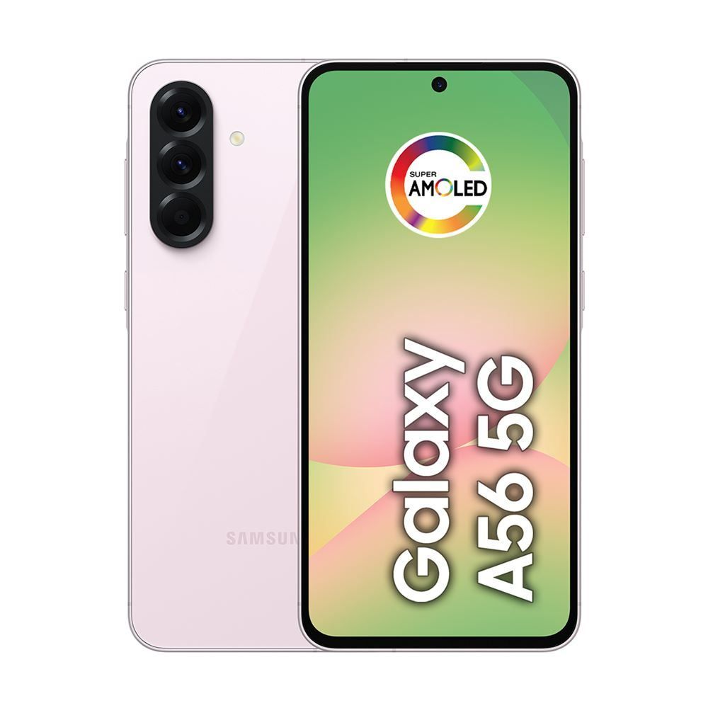 Samsung Galaxy A56 5G, 256 Gb, 8 Gb, Câmera Tripla - ROSA