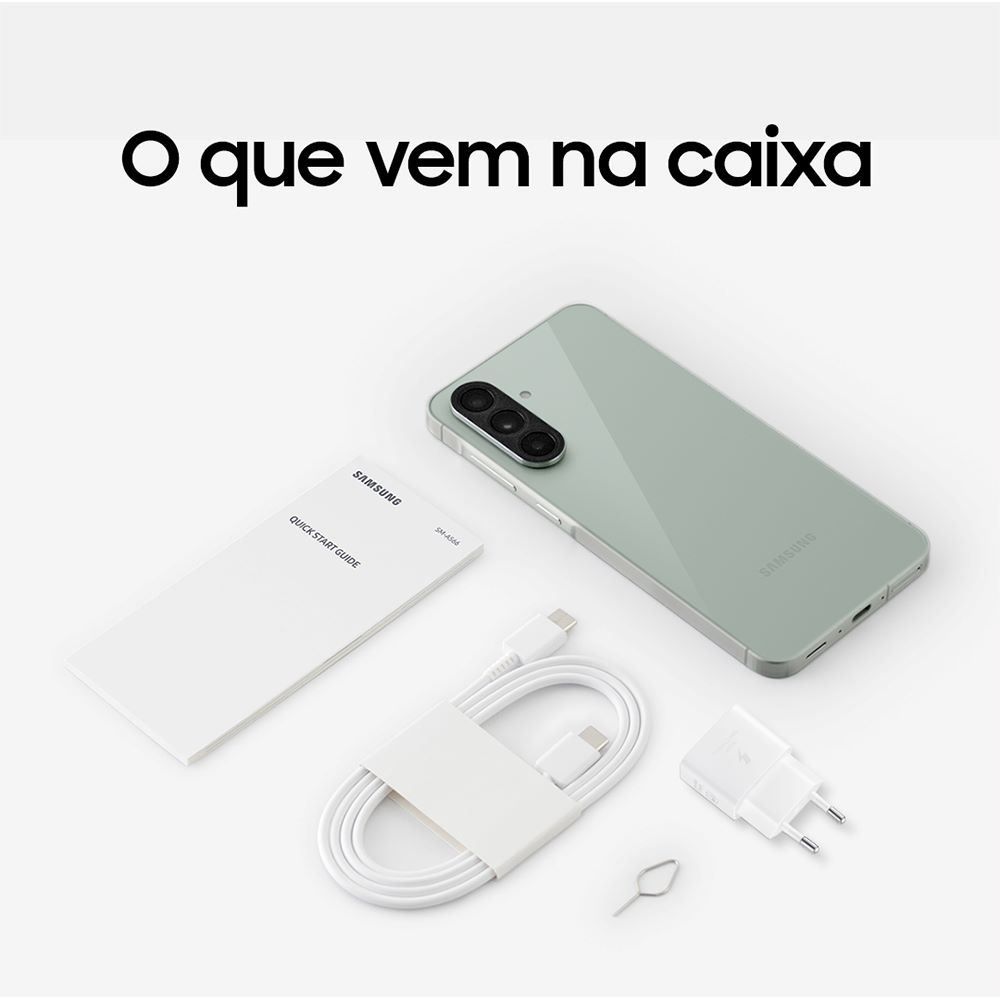 Samsung Galaxy A56 5G, 256 Gb, 8 Gb, Câmera Tripla - VERDE