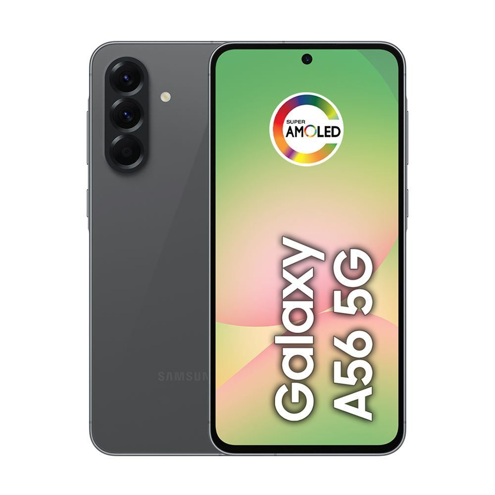 Samsung Galaxy A56 5G, 256 Gb, 8 Gb, Câmera Tripla - PRETO