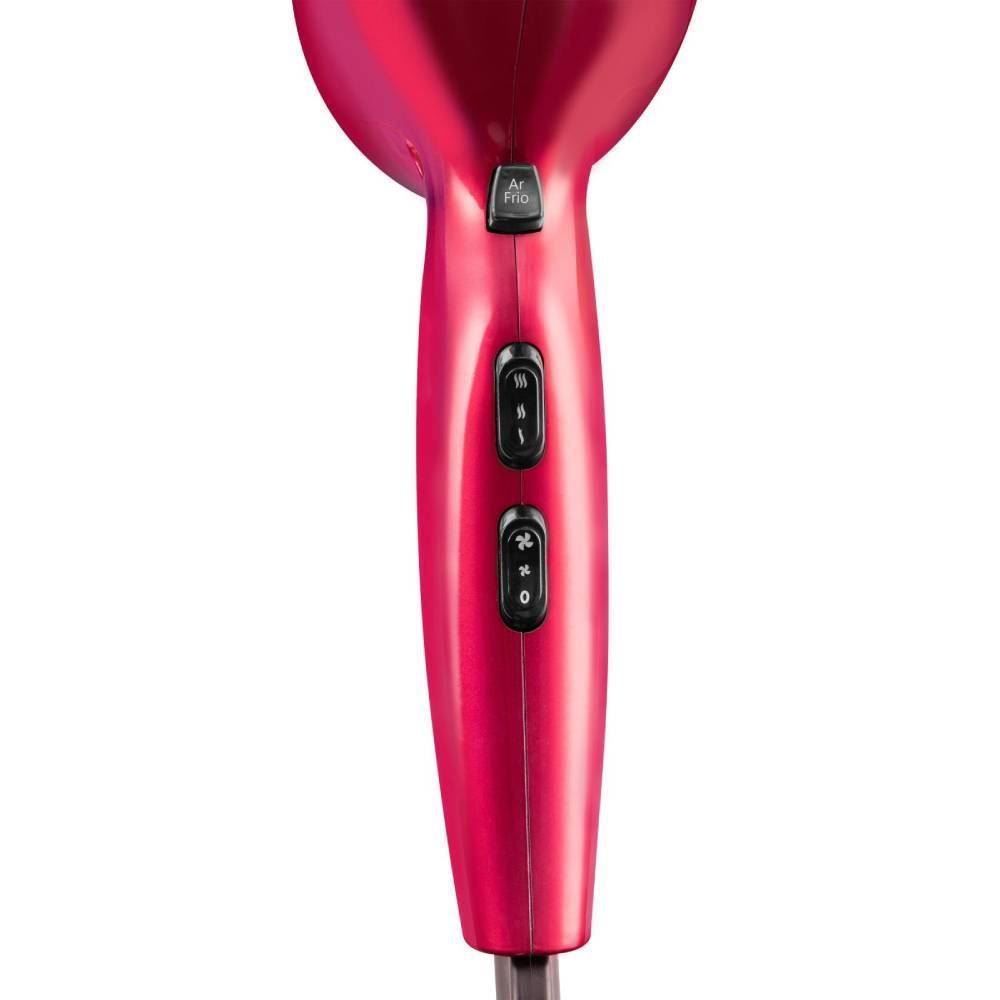 Secador de Cabelos Philco Tourmaline Íon Cherry