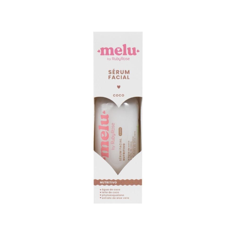 Sérum Facial Nutritivo De Coco Melu Ruby Rose - 30ml