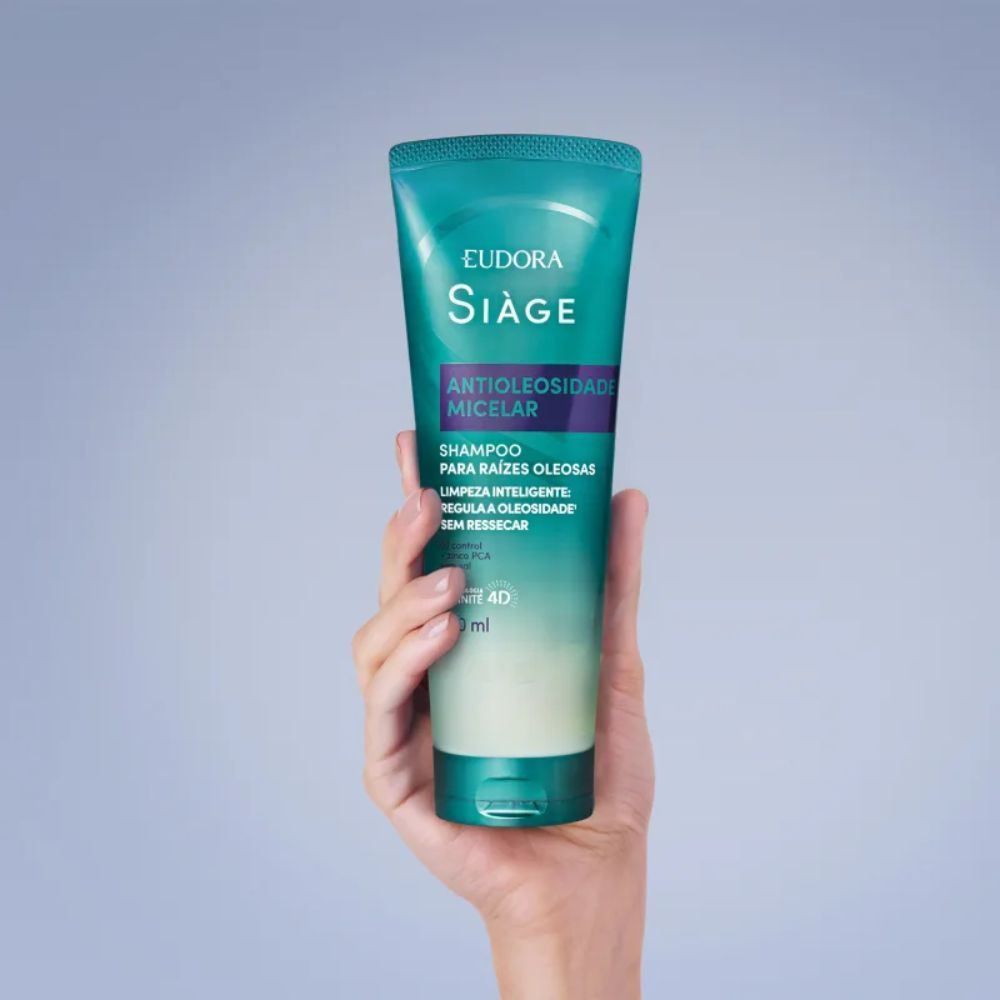 Shampoo Antioleosidade Hidratante Micelar Siàge 250Ml - 250ml