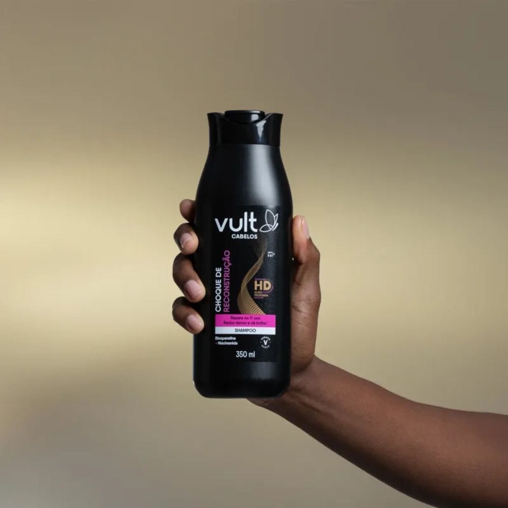 Shampoo Choque De Reconstrução Vult - 350ml