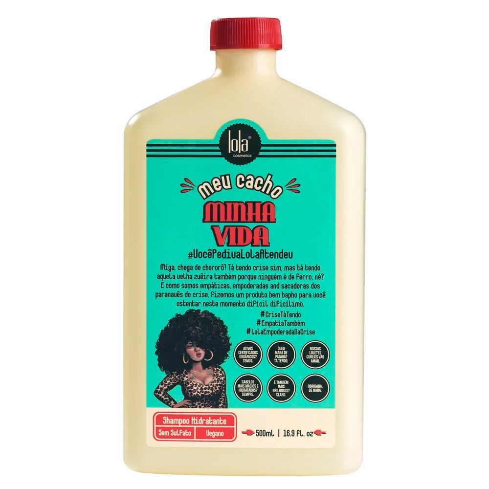 Shampoo Meu Cacho Minha Vida Lola Cosmetics - 500ml