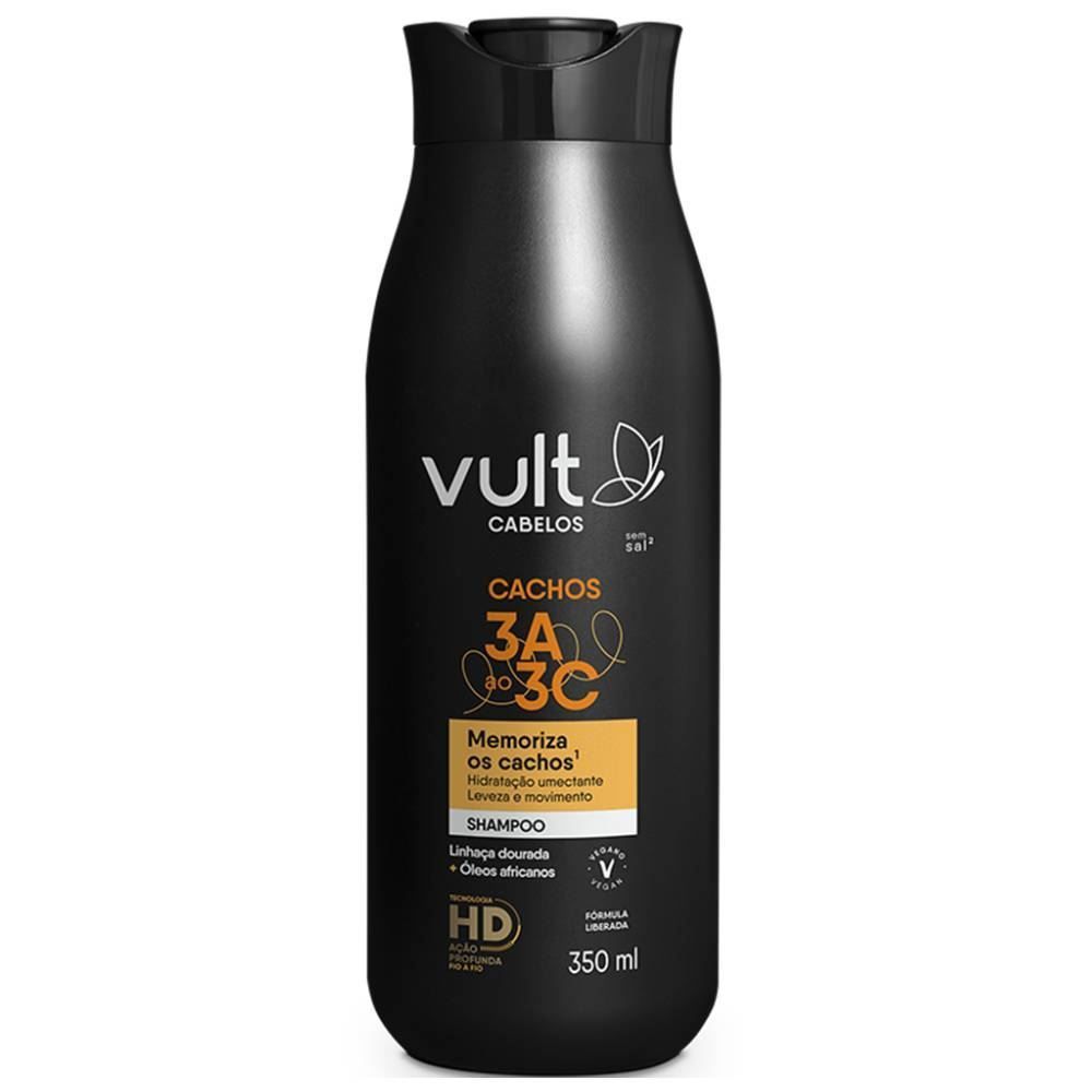 Shampoo Vult Cabelo Cachos 3A A 3C - 350ml