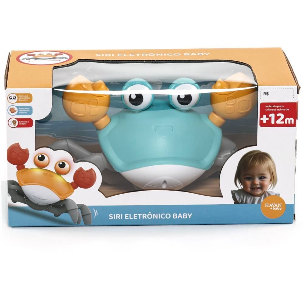 Siri Eletrônico Baby Havan Toys - HBR0724