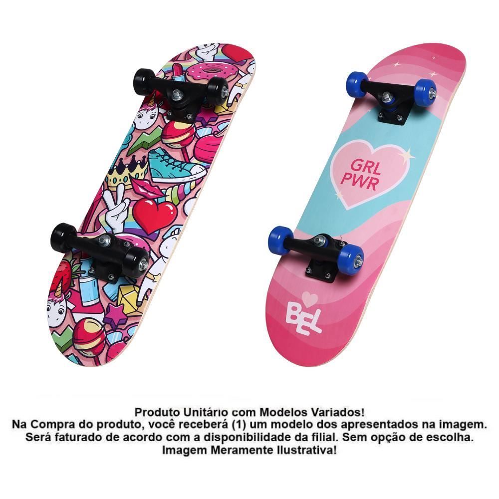 Skate Radical Iniciante Girl Bel Fix - Sortido