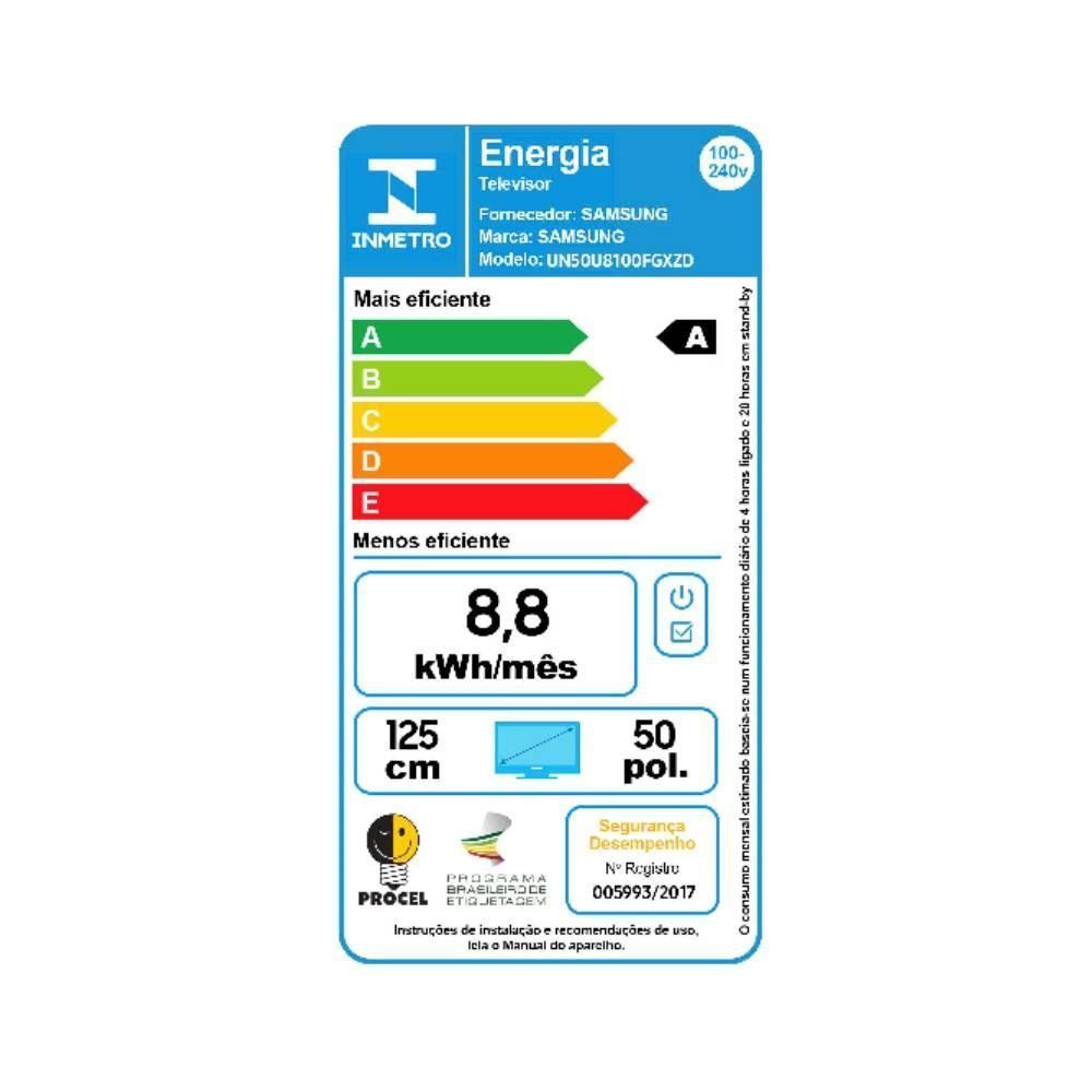 Smart Tv 50'' 4K Uhd Samsung U8600f 2025 Bivolt
