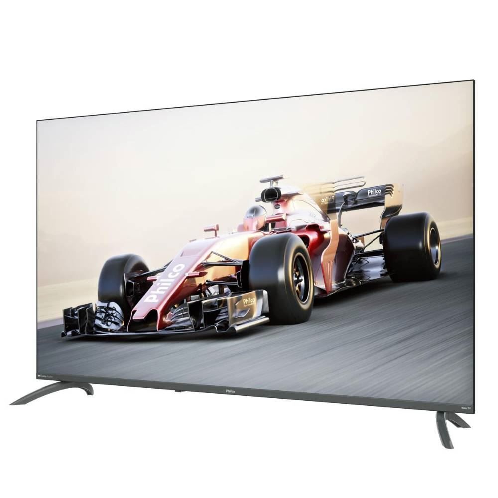 Smart Tv 50” Philco Ptv50va4regb Roku Tv Led Dolby Audio - Bivolt