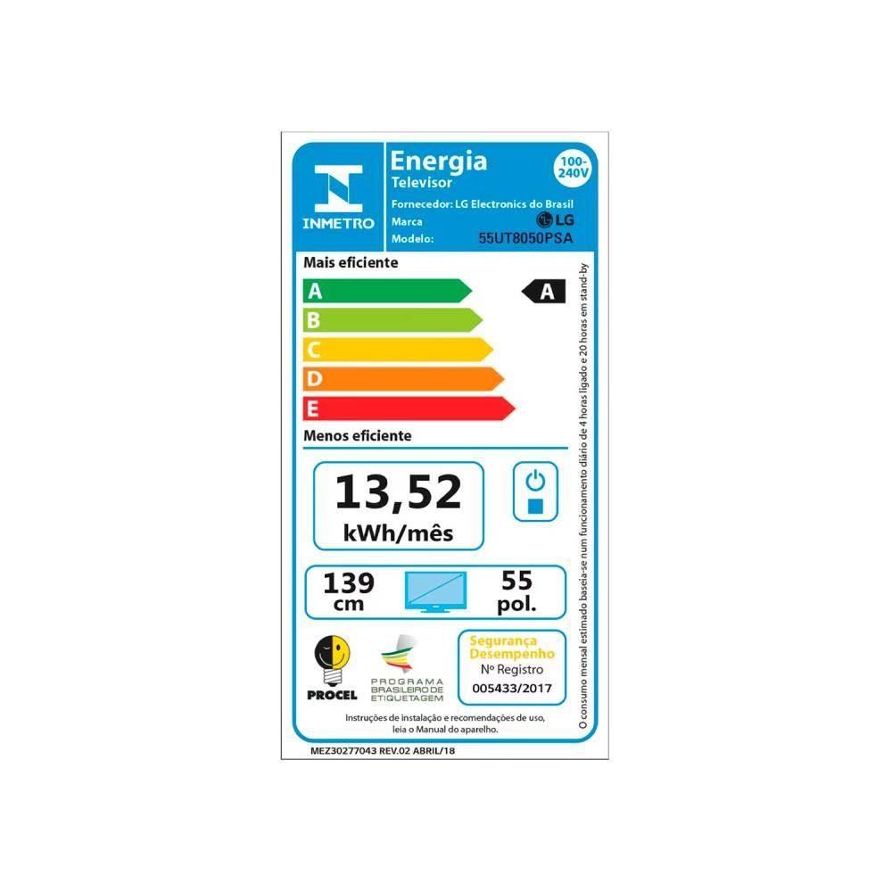 Smart Tv 55” Uhd 4K Lg Ai Alexa 55Ut8050psa - Bivolt