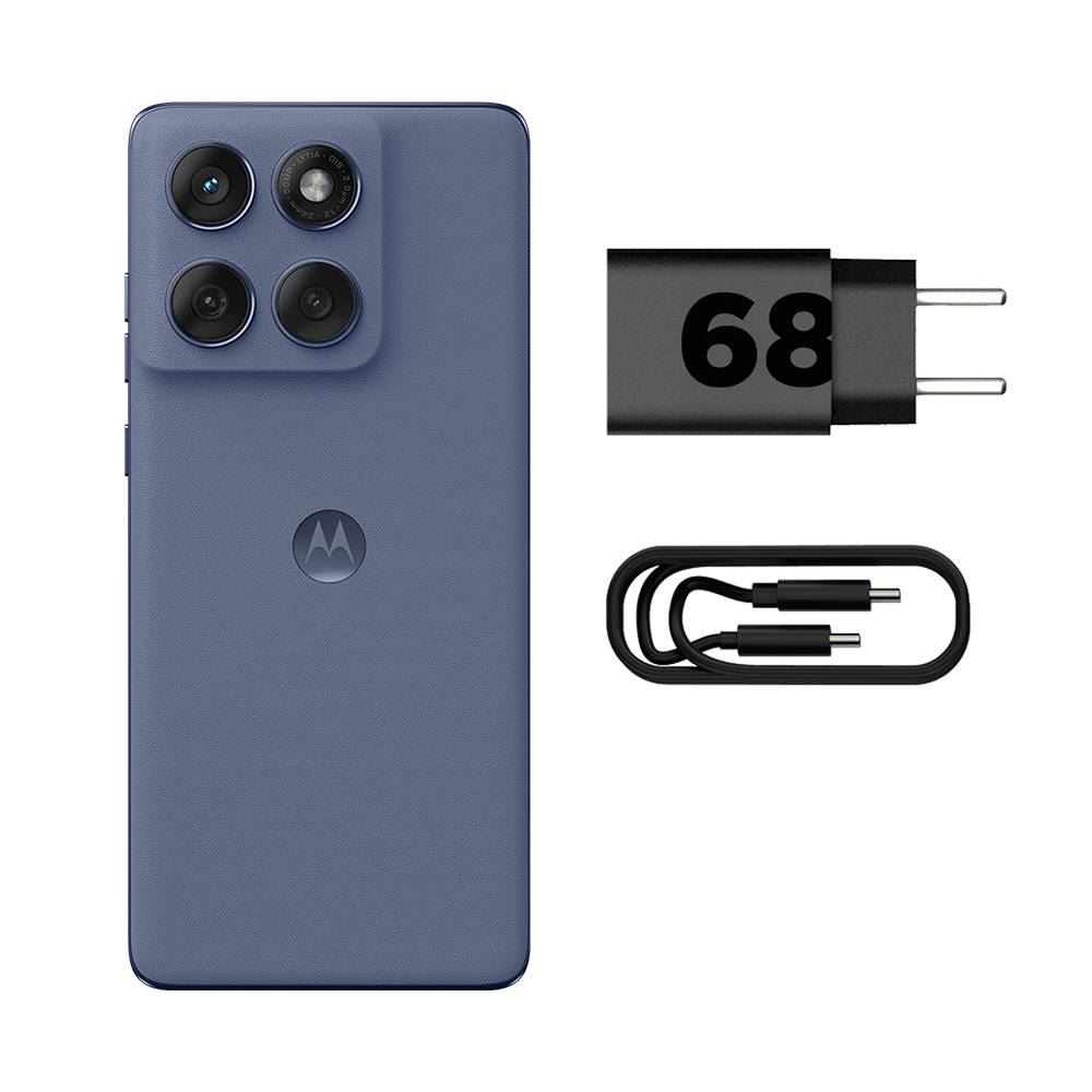 Celular Smartphone Motorola Edge 60 Fusion 5G 256Gb 8Gb - Cinza