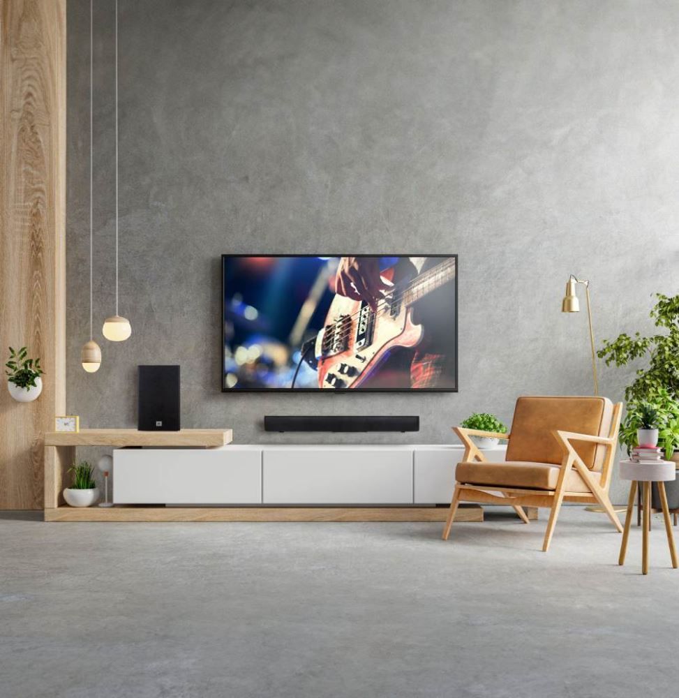 Soundbar Jbl Bluetooth 2.1 Canais Subwoofer Sem Fios Sb180 Br