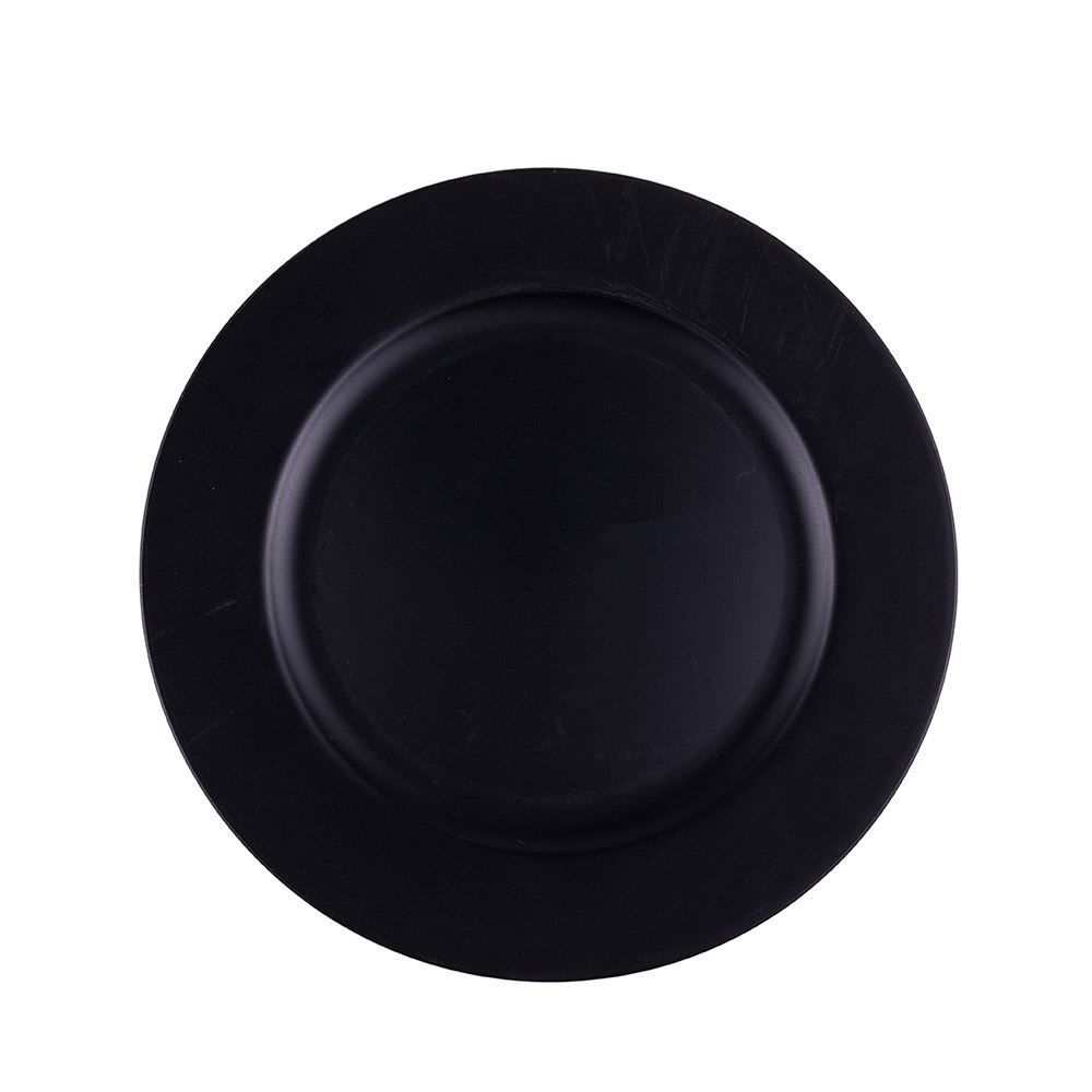 Sousplat Basic Havan - Preto