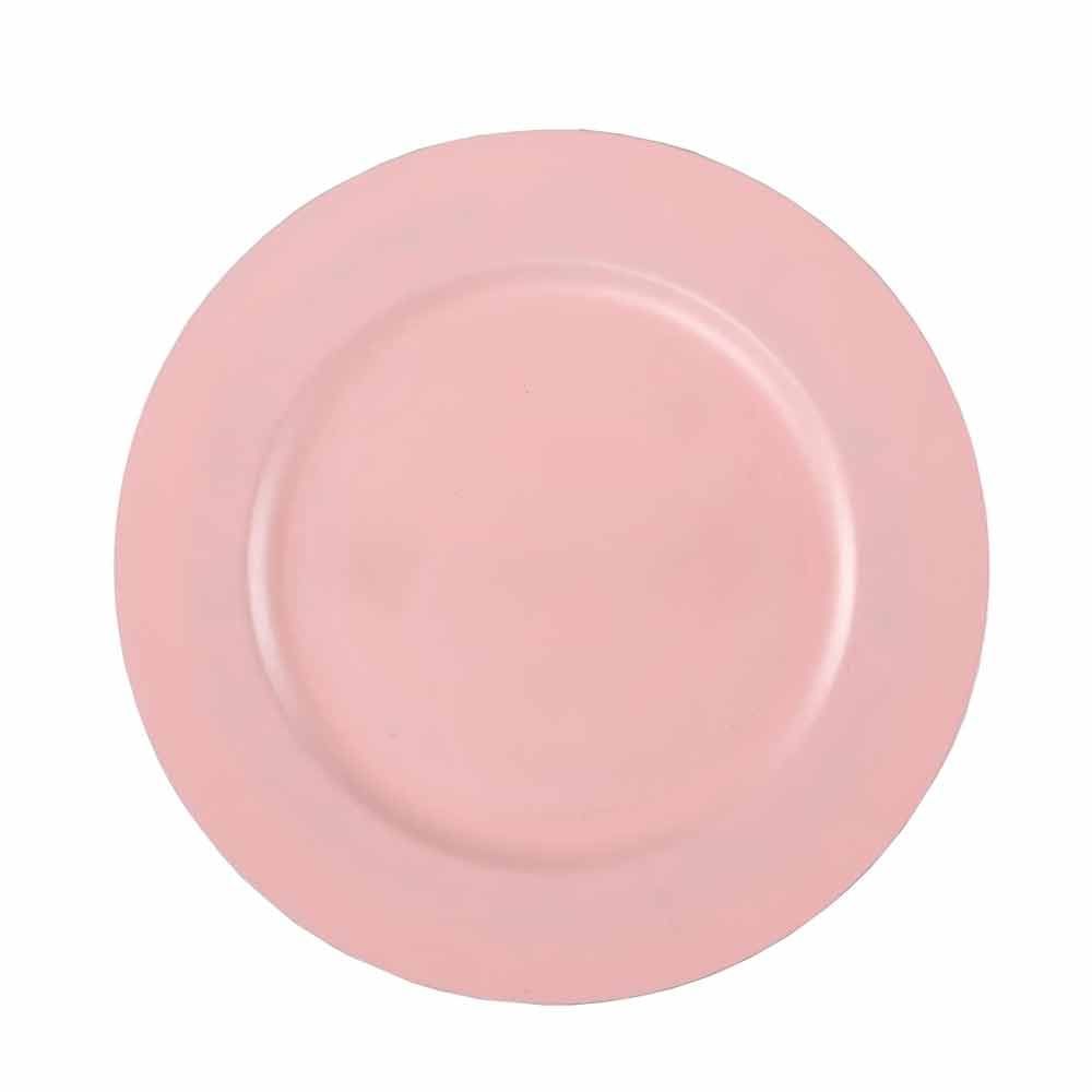 Sousplat Basic Havan - Rose