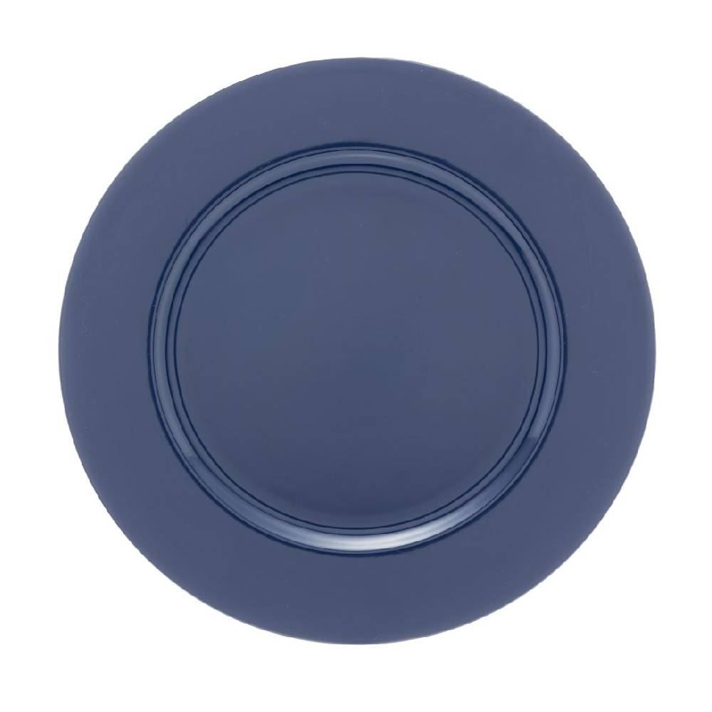 Sousplat Opala Plástico Lyor - Azul