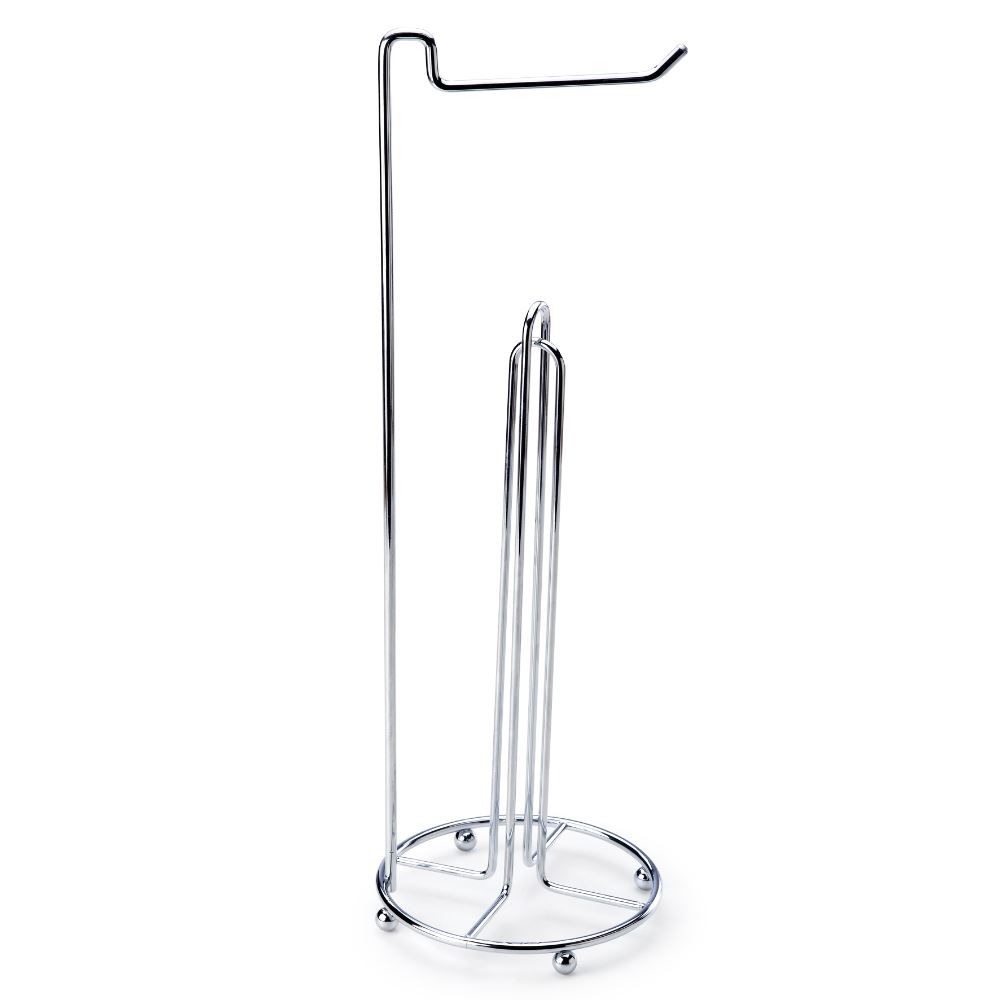 Suporte Papel Higiênico De Chão Premium Arthi - Aço