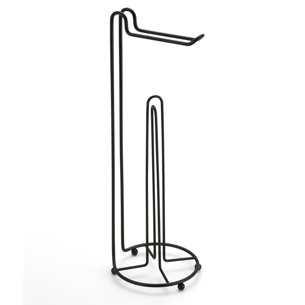Suporte Para Quatro Rolos De Papel Higiênico Black Arthi - Preto